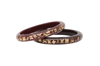 Lot 97 - Louis Vuitton Monogram Inclusion Bangles