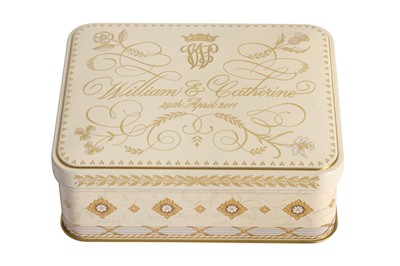 Lot 108 - SLICE OF CAKE FROM THE WEDDING OF THE DUKE AND DUCHESS OF CAMBRIDGE