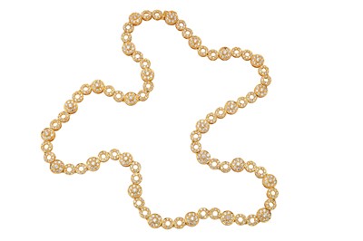 Lot 196 - A diamond necklace