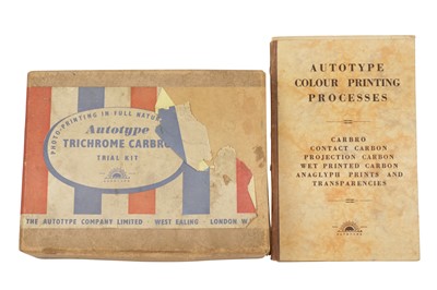 Lot 624 - Autotype Trichrome Carbro Trial Kit
