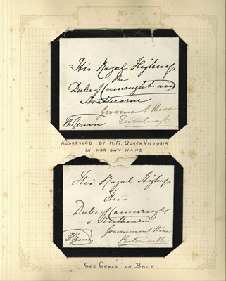 Lot 521 - Autograph Collection.- Incl. Edward Lear