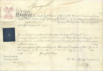 Lot 815 - George IV, King of the United Kingdom of Great Britain and Ireland and King of Hanover