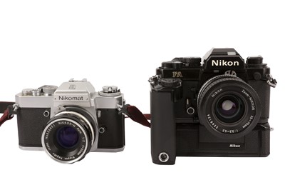 Lot 33 - A Pair of Nikon SLRs