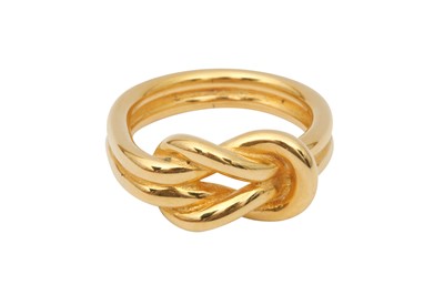 Lot 397 - Hermes Knotted Scarf Ring