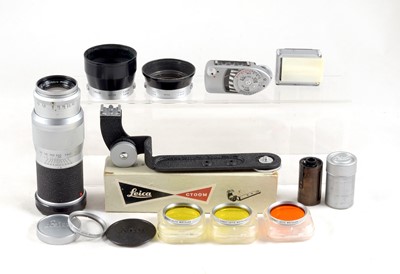 Lot 106 - Leica End Lot to Include 13.5cm Hektor M Mount Lens