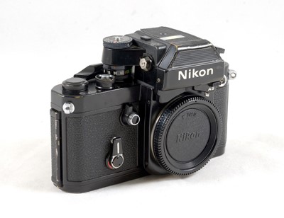 Lot 34 - Black Nikon F2 AS Photomic Body