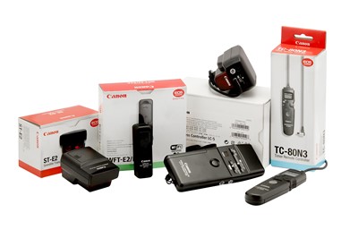 Lot 43 - A Selection of Canon Remote Control Kits