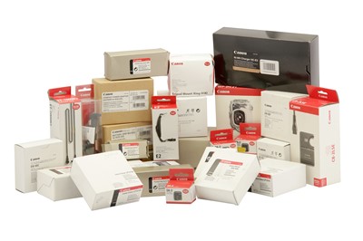 Lot 40 - A Large Group of Canon Accessories
