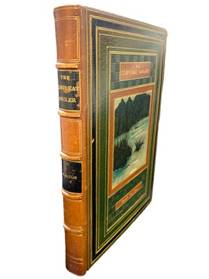 Lot 31 - Fine Binding. Zaehnsdorf. Walton. Angler