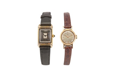 Lot 360 - 2 MANUAL AND QUARTZ WRISTWATCHES.