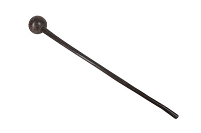 Lot 552 - A ZULU KNOBKERRIE, LATE 19TH/EARLY 20TH CENTURY