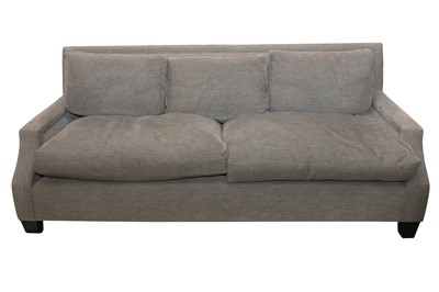 Lot 507 - AN ANDREW MARTIN THREE SEATER SOFA, CONTEMPORARY