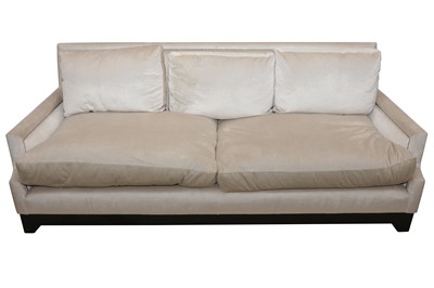 Lot 509 - AN ANDREW MARTIN THREE SEATER SOFA, CONTEMPORARY