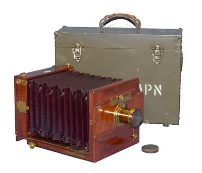 Lot 270 - George Hare Whole Plate Tailboard Camera