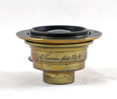 Lot 85 - A Rare Laverne No.106 Brass "Copying and Views" Lens.