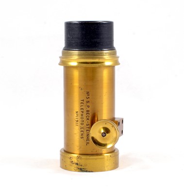 Lot 444 - A Brass No.5 S.P. Beck-Steinheil" Telephoto Lens