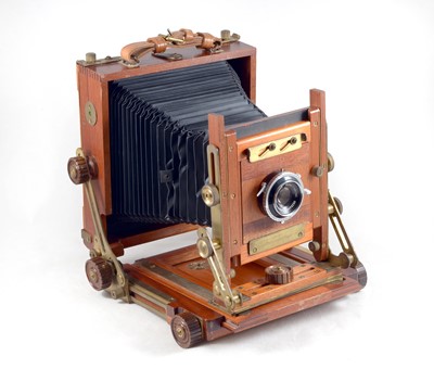 Lot 276 - Rare John Nesbitt Large Format Field Camera. 5x7 & 5x4