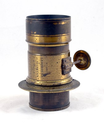 Lot 268 - An Uncommon Lerebours et Secretan Brass Lens
