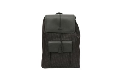Lot 526 - Dior Black Oblique Motion Backpack