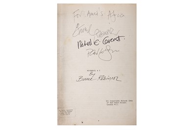 Lot 610 - Movie Script.- Withnail and I