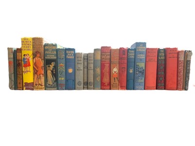 Lot 134 - Girls story books. 74 vol.
