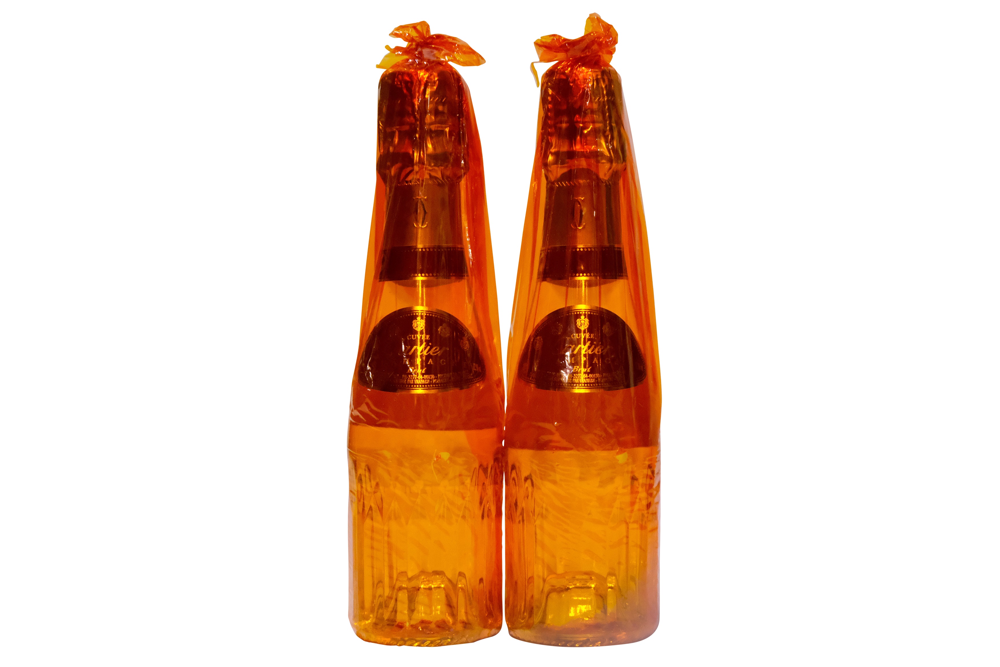 Cartier Champagne 200ml 2本セット Lot 726 - Vranken, Cuvée Cartier Champagne Brut 200ml