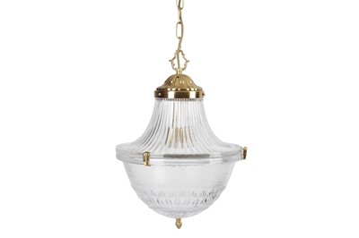 Lot 165 - PURE WHITE LINES, A PENDANT LIGHT