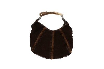 Lot 257 - Yves Saint Laurent Brown Mombasa Bag