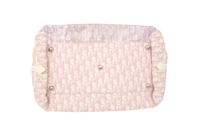 Lot 40 - Christian Dior Pink Monogram PVC Trotter Bowler Bag