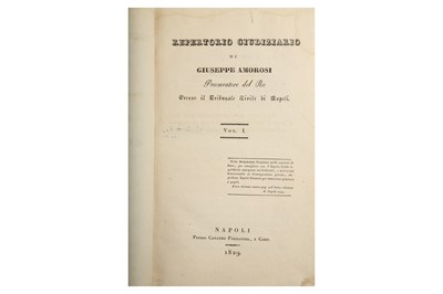 Lot 8 - Penal Law.- Mittermayer (Karl Joseph Anton) Trattato della pruova in materia penale…