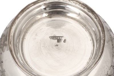 Lot 372 - A MINIATURE IRANIAN SILVER SAMOVAR AND A LIDDED SUGAR BOWL