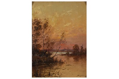 Lot 70 - ALBERT GABRIEL RIGOLOT (FRENCH 1862-1932)