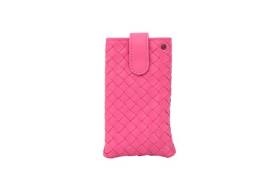 Lot 57 - Bottega Veneta Pink Intrecciato Small Pouch
