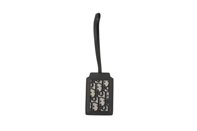 Lot 182 - Christian Dior Navy Oblique Luggage Tag