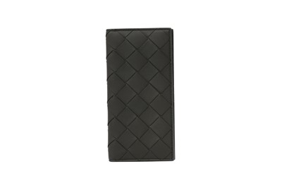Lot 552 - Bottega Veneta Black Intrecciato Long Wallet
