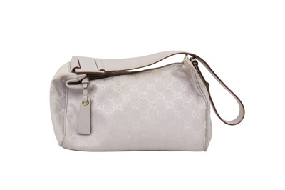 Lot 90 - Gucci Lilac GG Monogram Shoulder Bag