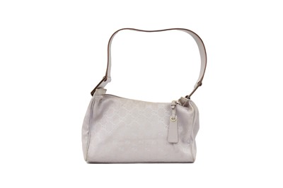 Lot 90 - Gucci Lilac GG Monogram Shoulder Bag