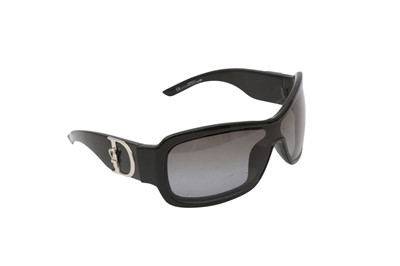 Lot 568 - Christian Dior Black Cottage 1 Rectangular Sunglasses
