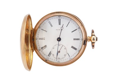 Lot 323 - PATECK GENEVE FULL HUNTER POCKET WATCH.
