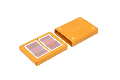 Lot 240 - Bvlgari Playing Cards Two Deck Set