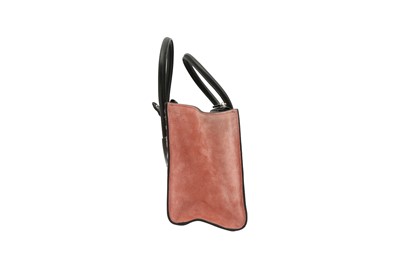 Lot 43 - Prada Pink Leopard Print Mini Tote