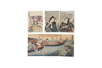Lot 422 - TOYOKUNI UTAGAWA II (1777 – 1835).