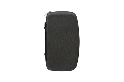 Lot 564 - Louis Vuitton Black Taiga Zippy Travel Organiser XL