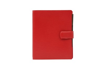 Lot 17 - Louis Vuttion Red Epi Agenda GM