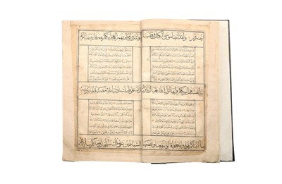 Lot 656 - A COLLECTION OF FIVE INCOMPLETE QUR'ANS