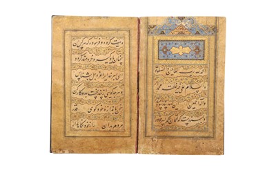 Lot 509 - A SAFAVID NASTA'LIQ CALLIGRAPHY MURAQQA' ALBUM