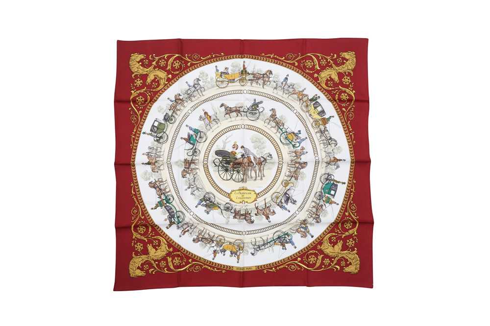 Lot 75 - Hermes 'La Promenade De Longchamps' Silk Print Scarf