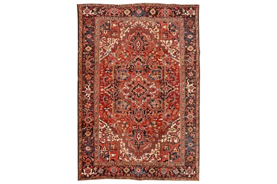 Lot 37 - A FINE HERIZ CARPET, NORTH-WEST PERSIA