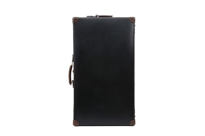 Lot 573 - Globe Trotter Black Original Two Wheel Large Suitcase