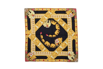 Lot 478 - Cartier 'La Route Des Indes' Silk Print Scarf